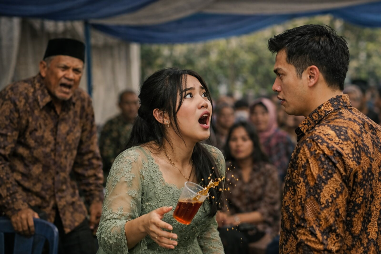 DIA BILANG AKU WARAS.PADAHAL MALAM ITU AKU BERLUTUT DI DEPAN MBAH DUKUN MINTA ILMU PELET.DAN BESOK PAGINYA, ANAK PAK LURAH ITU RESMI TUNANGAN.