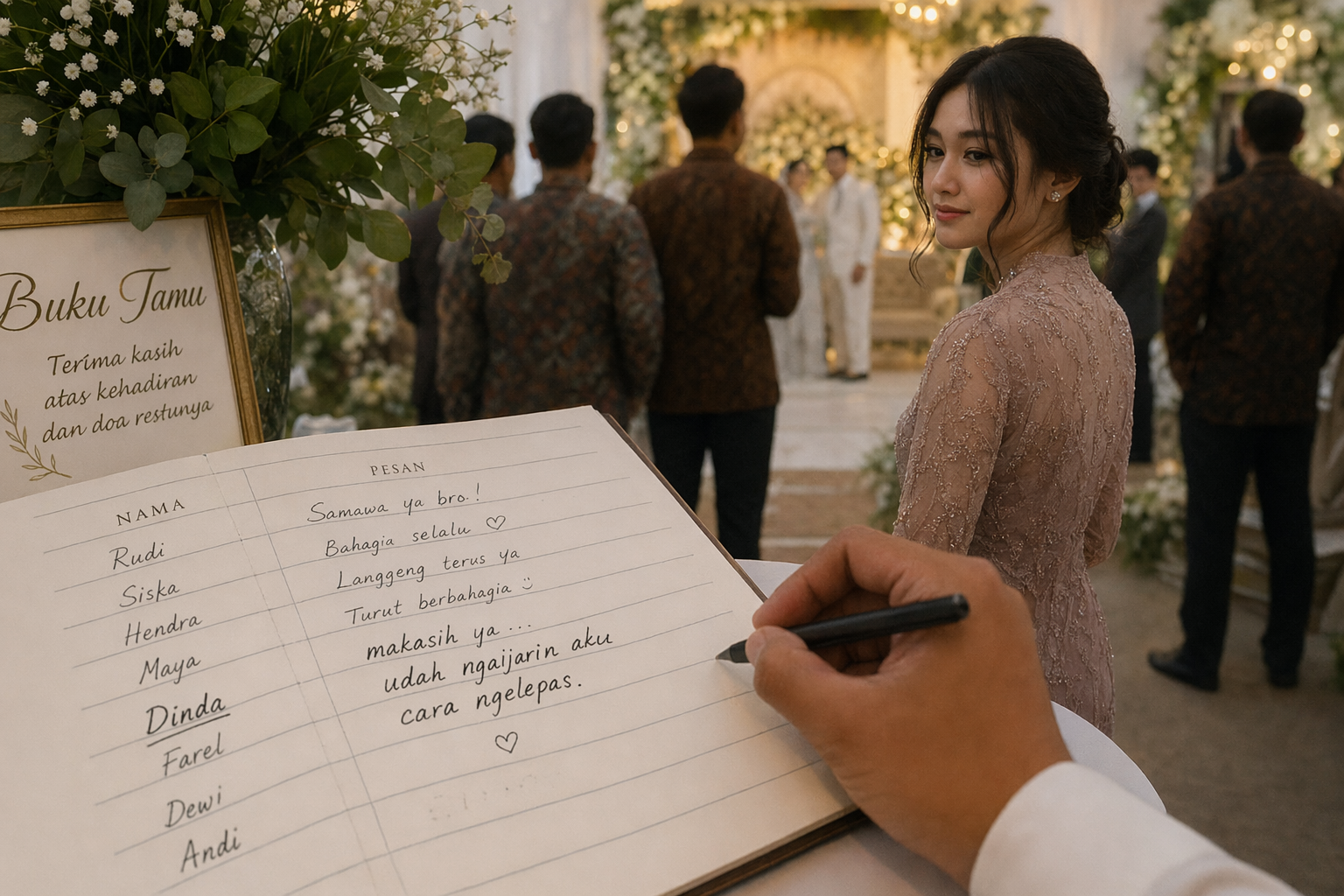 DIA NULIS 47 PESAN BUAT GUE… TAPI NGGAK SATUPUN PERNAH SAMPAI. DAN GUE… BARU BACA SEMUANYA SETELAH GUE MUTUSIN DIA.