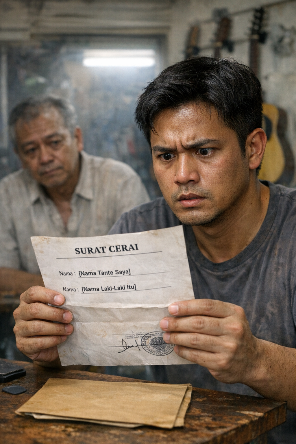 OM SAYA DIAM SAAT DITAMPAR DI DEPAN KAMI SEMUA. DAN YANG LEBIH MENGERIKAN… DIA MALAH MINTA MAAF. PADAHAL YANG SALAH BUKAN DIA.